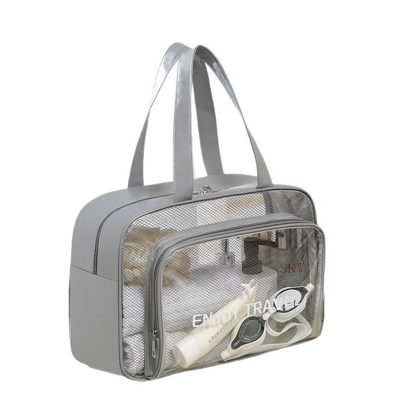 Dry-wet separation bath bag, toiletry bag, women's large-capacity fitness swimming bag, 2025 new style bath bag, handbag, waterproof Item Picture