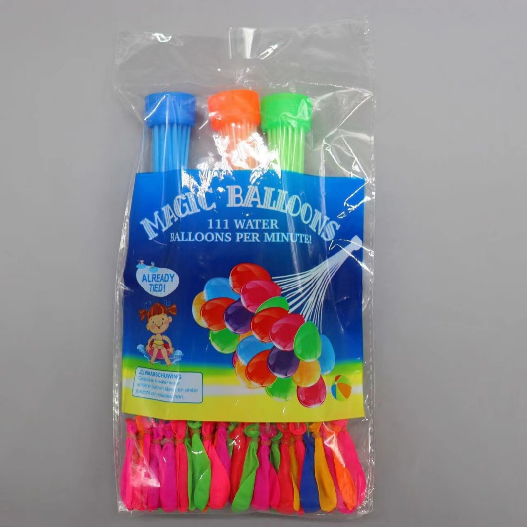 Globos de agua transfronterizos globos de agua carga de verano agua bola de agua bomba de agua juguetes pequeños juegos de cumpleaños niños lucha globos de agua Application Scenario