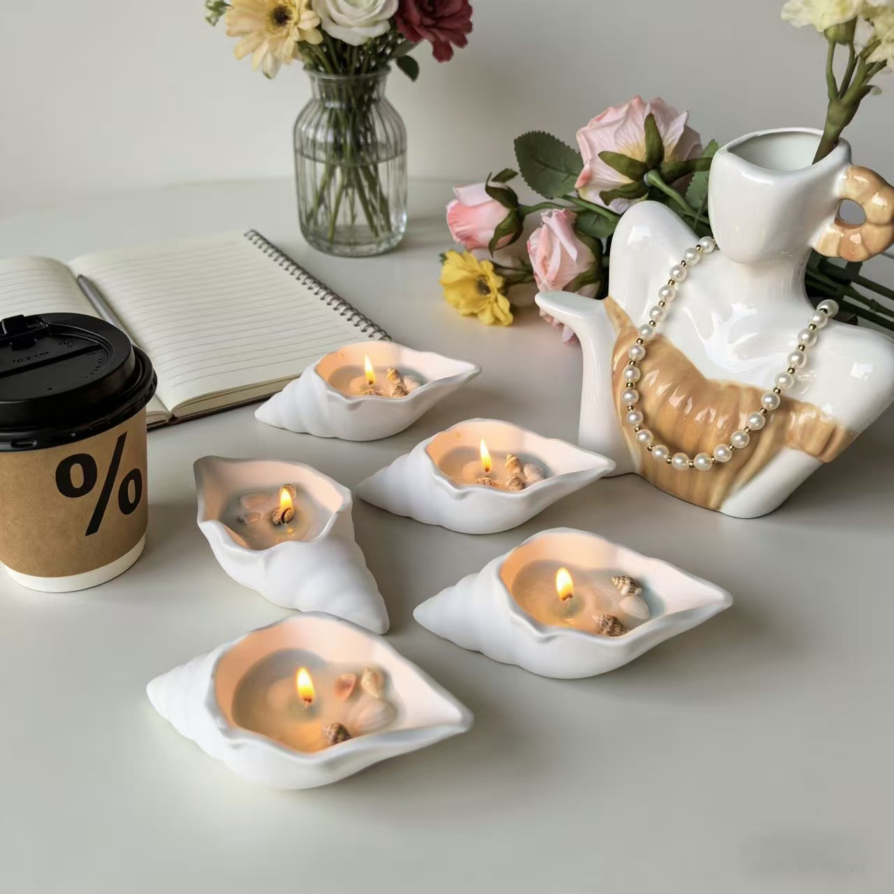 陶瓷花/陶瓷/陶瓷装饰工艺品/陶瓷花瓶/中东陶瓷香炉细节图