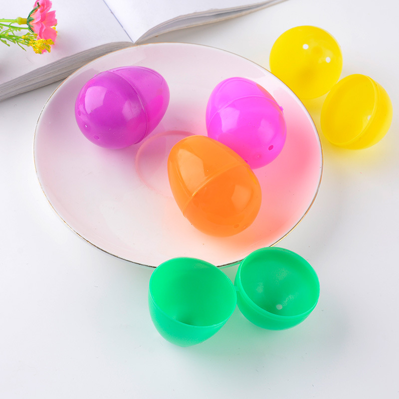 Factory-supplied egg mixed color Easter egg decoration gashapon, DIY accessories and small toys for children in kindergartens Application Scenario