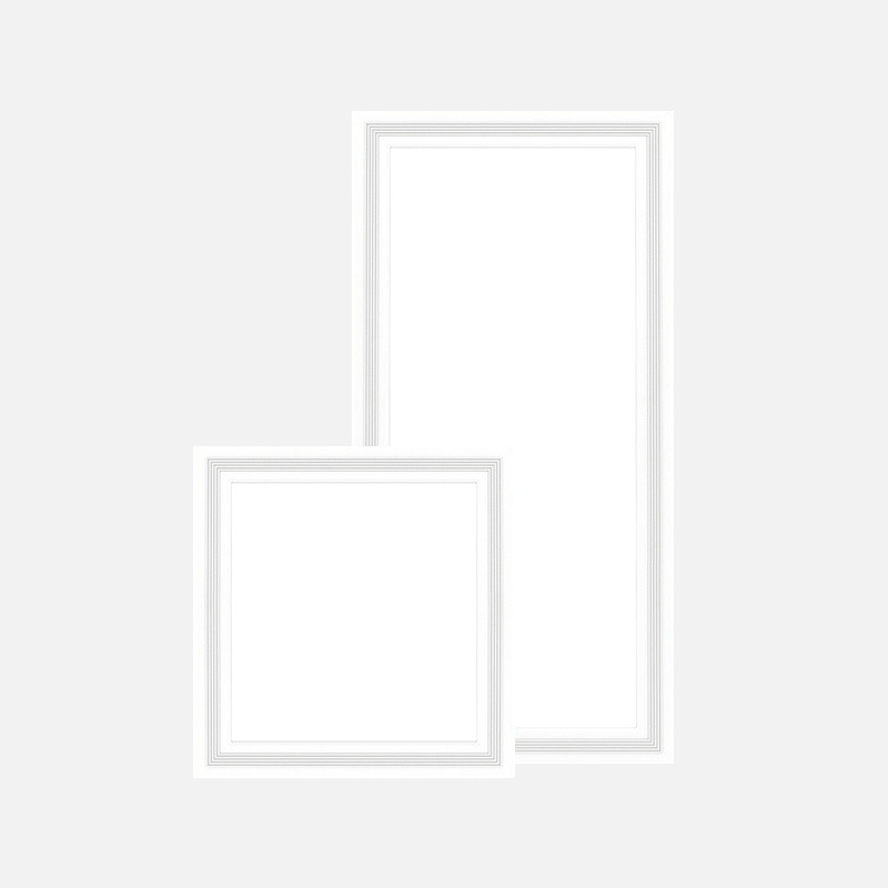 Moisture-proof direct-emitting flat panel light, integrated ceiling, kitchen and office 300*300 embedded front panel light, free shipping Item Picture