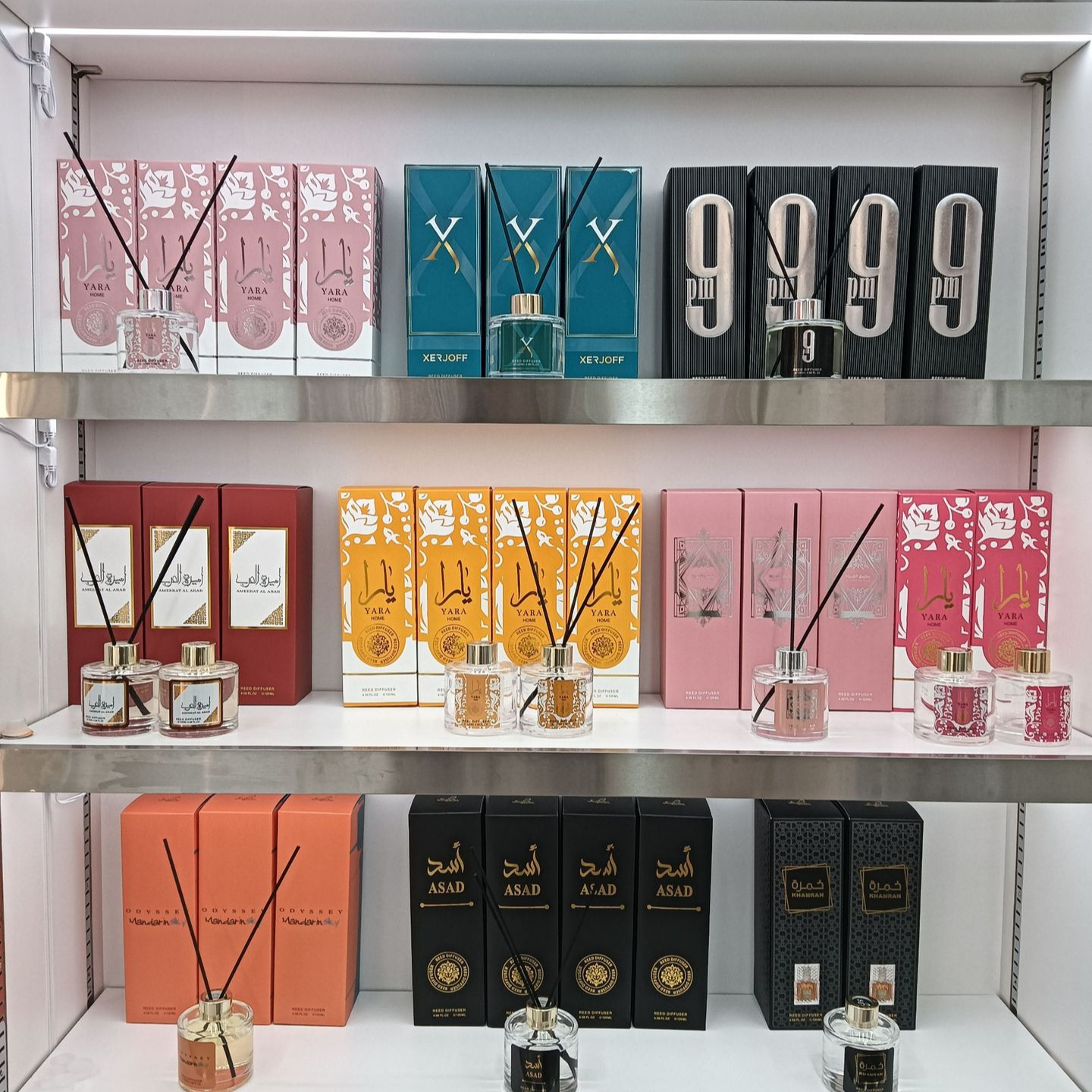 YARA cross border TK venta caliente sin fuego ratán aromaterapia 120ml sudeste asiático Medio Oriente América del Sur comercio exterior spot al por mayor