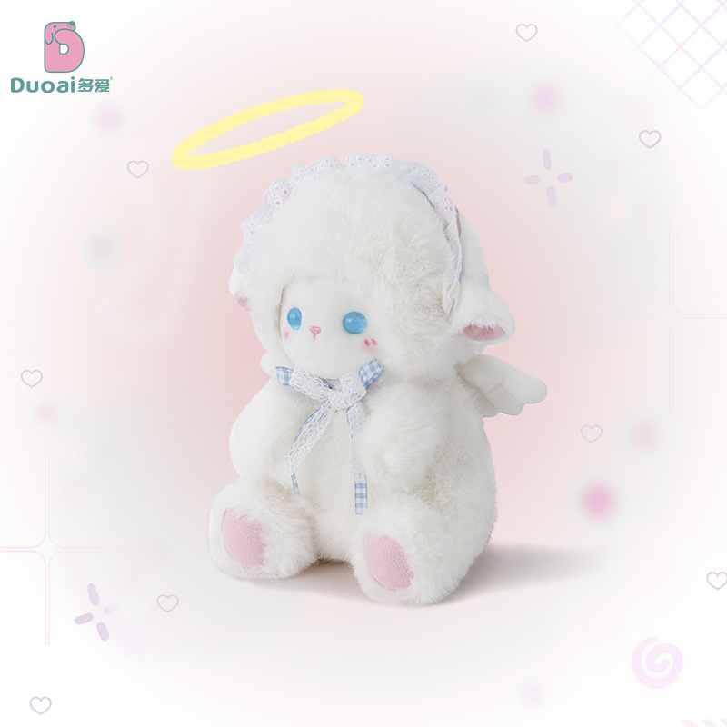Wholesale of original Angel Sheep soothing plush toys, cute and girlish dolls, and children's sleeping dolls Application Scenario