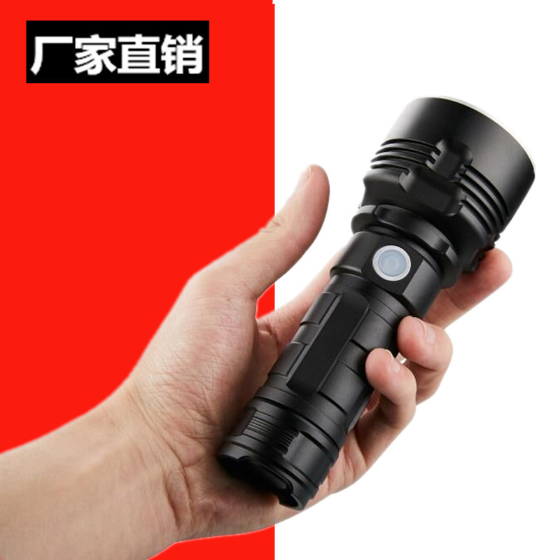 手电筒/小型手电/战术手电筒/太阳能板手电筒/手电筒装电池细节图