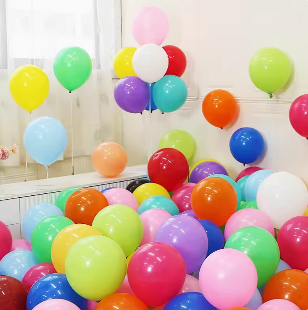 2.2-gram 10-inch matte latex balloons, pearlescent balloons, wedding balloons, party decorations, macarons, arch doors, wedding