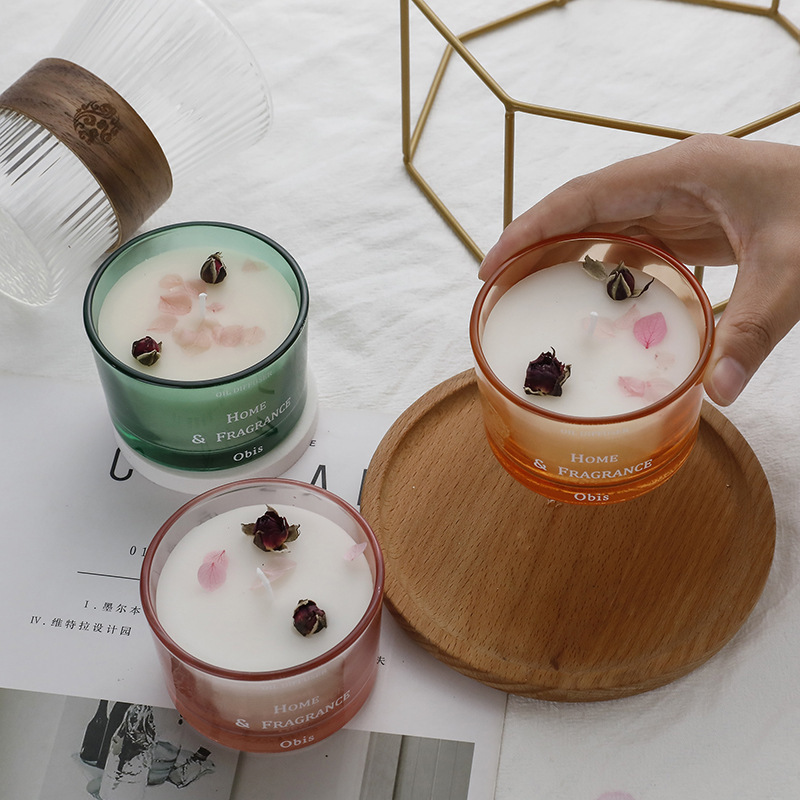 Coconut Scented silicone candle mold Car scented Candle 180g Scented candle Specification image
