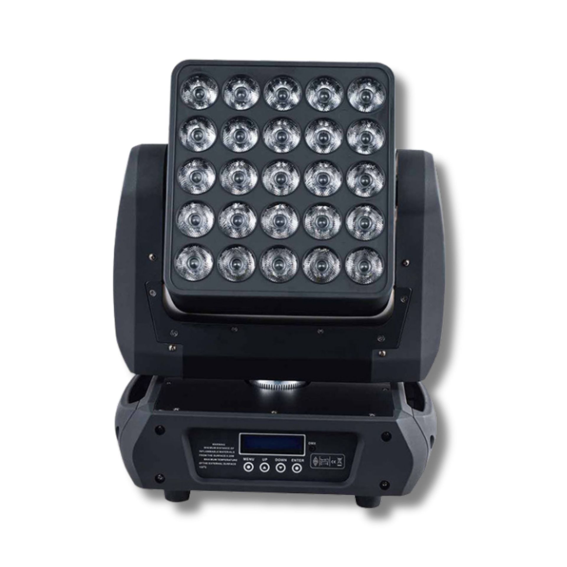 Stage engineering grade 25 LED matrix panel lights, full-color moving beam lights, wedding banquet halls, KTV bars, color lights, large-scale performance, concert and party special effect lighting equipment Item Picture