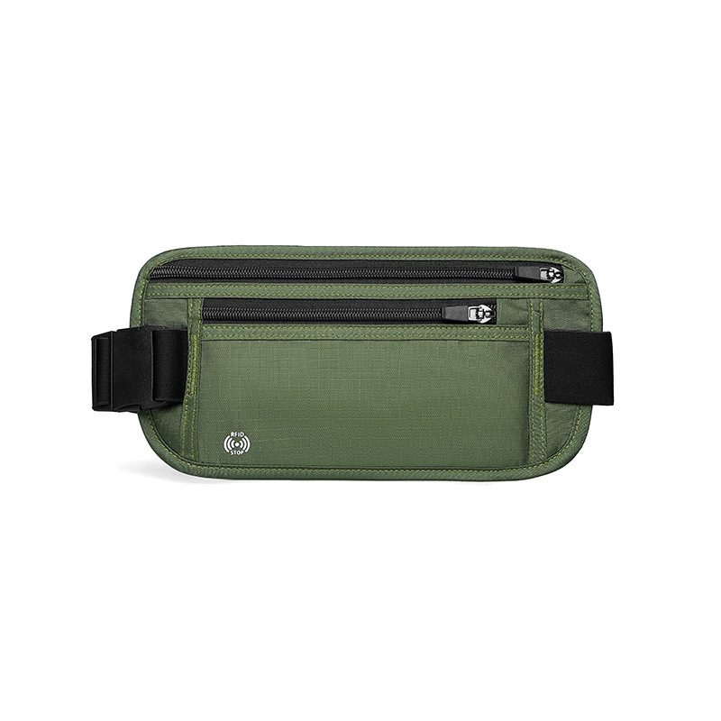 男士腰包实物图