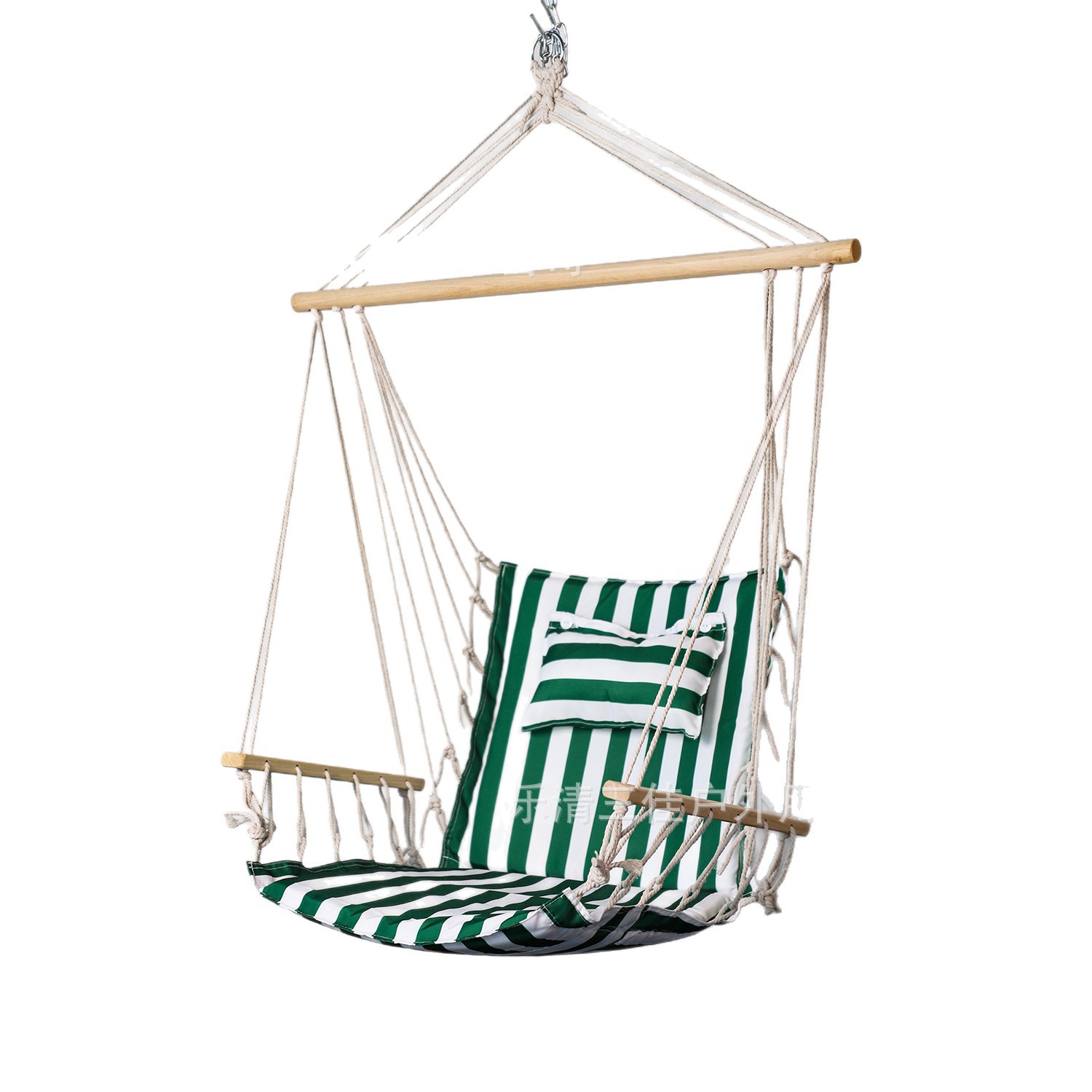 Wholesale of swing chairs, cotton rope cradles, indoor children's hanging baskets Item Picture