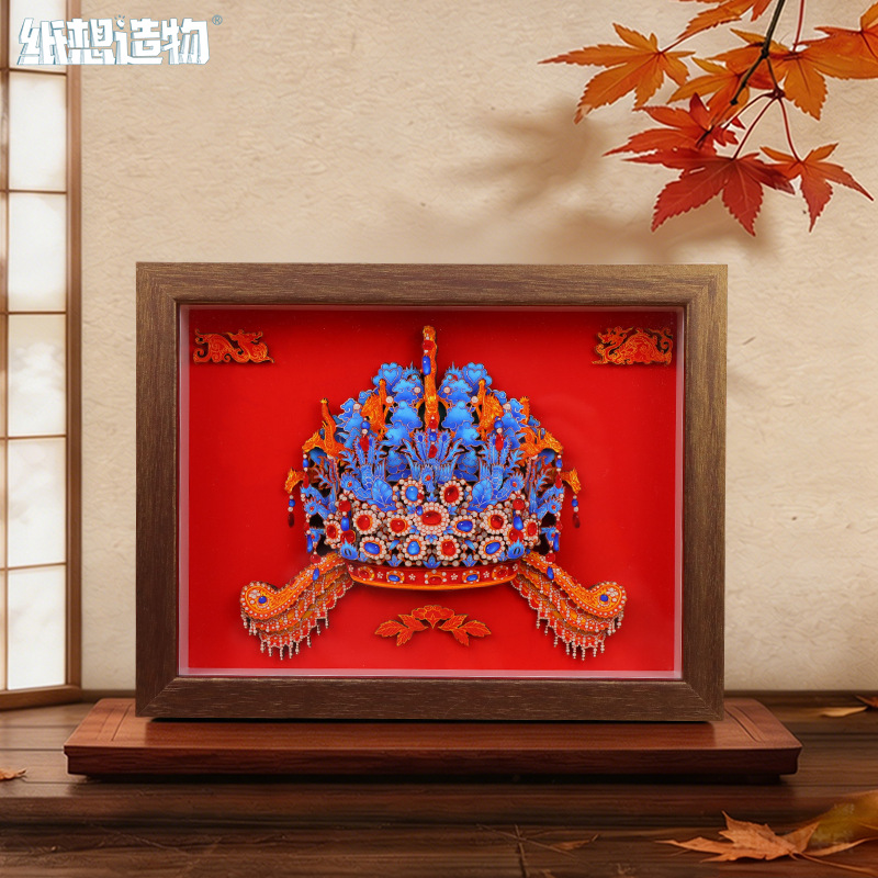 纸质工艺品实物图