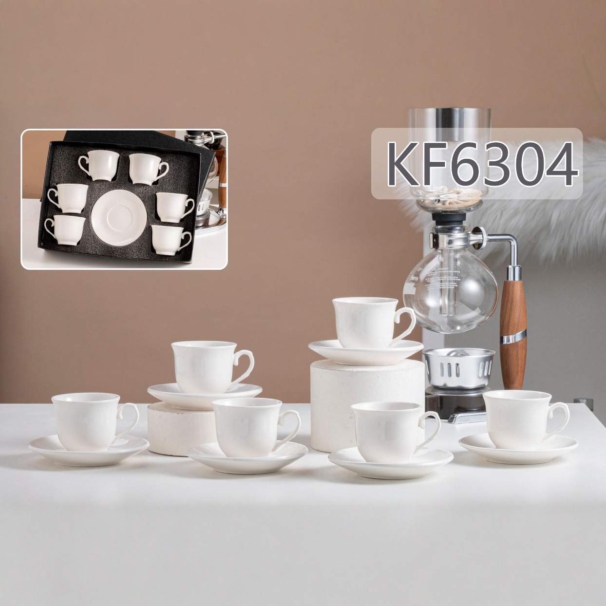 In stock: 220ml Berlin cup and saucer set, European coffee cup, Western Hong Kong-style milk tea cup, restaurant coffee cup