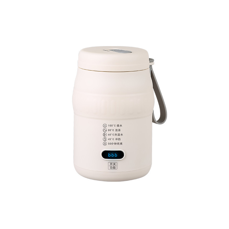 便携热水机/猫咪饮水机/电动抽水器/水抽水器/飲水機白底实物图