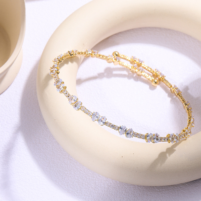 项链/珍珠/天然石项链/珍珠链条女款拼接气质/珍珠项链产品图