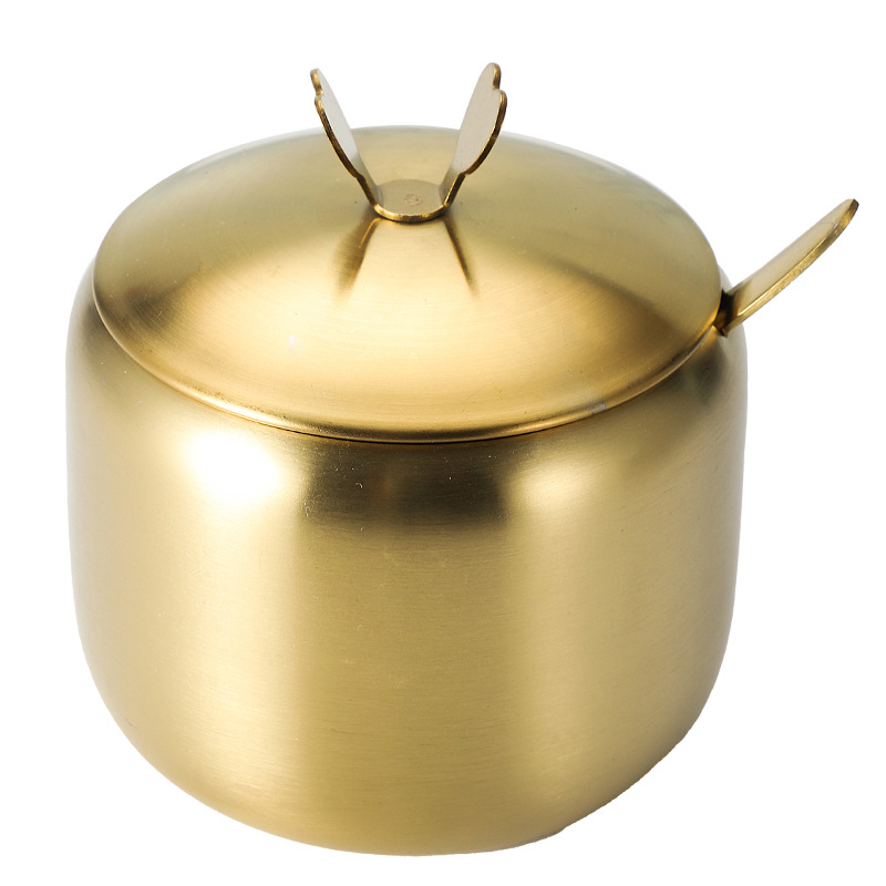 Thickened steel, food-grade stainless steel seasoning jars, tea jars, tinplate jars, plates, kitchenware Item Picture