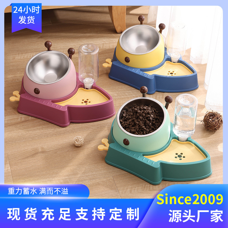 宠物用品/宠物碗/宠物碗塑料/宠物小水壶/宠物饮水碗产品图