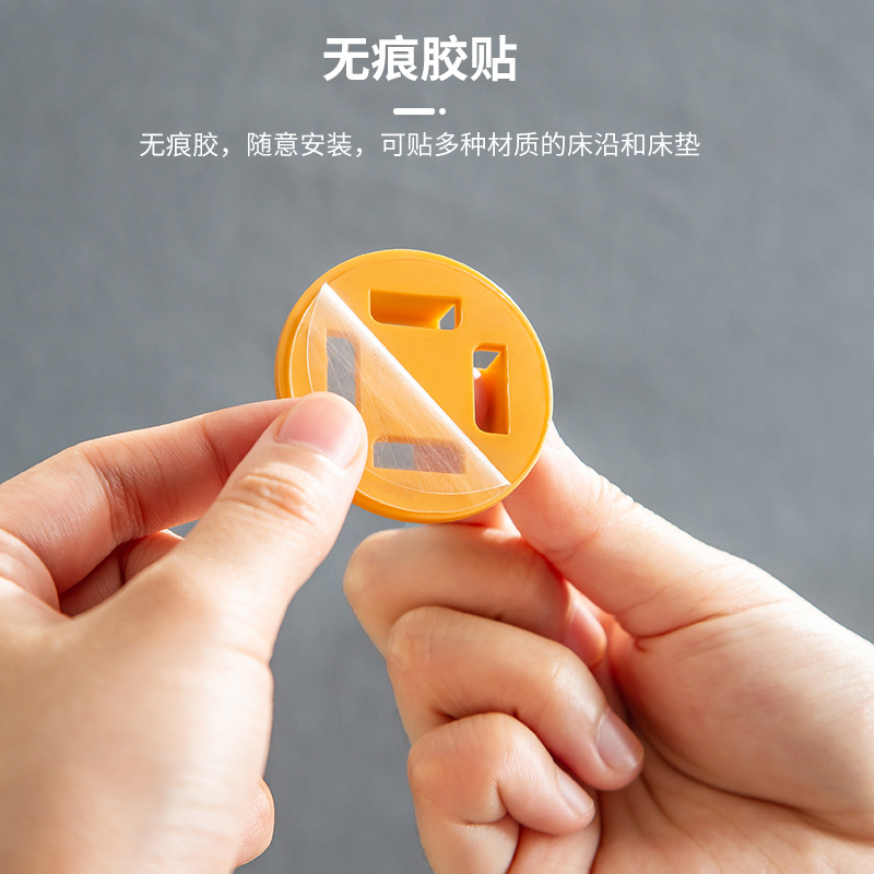 Bed sheet fixator, anti-slip non-fixed quilt wonder, quilt cover and quilt cover fixing buckle, prevent quilt from running away, needle-free safe adhesion Specification image