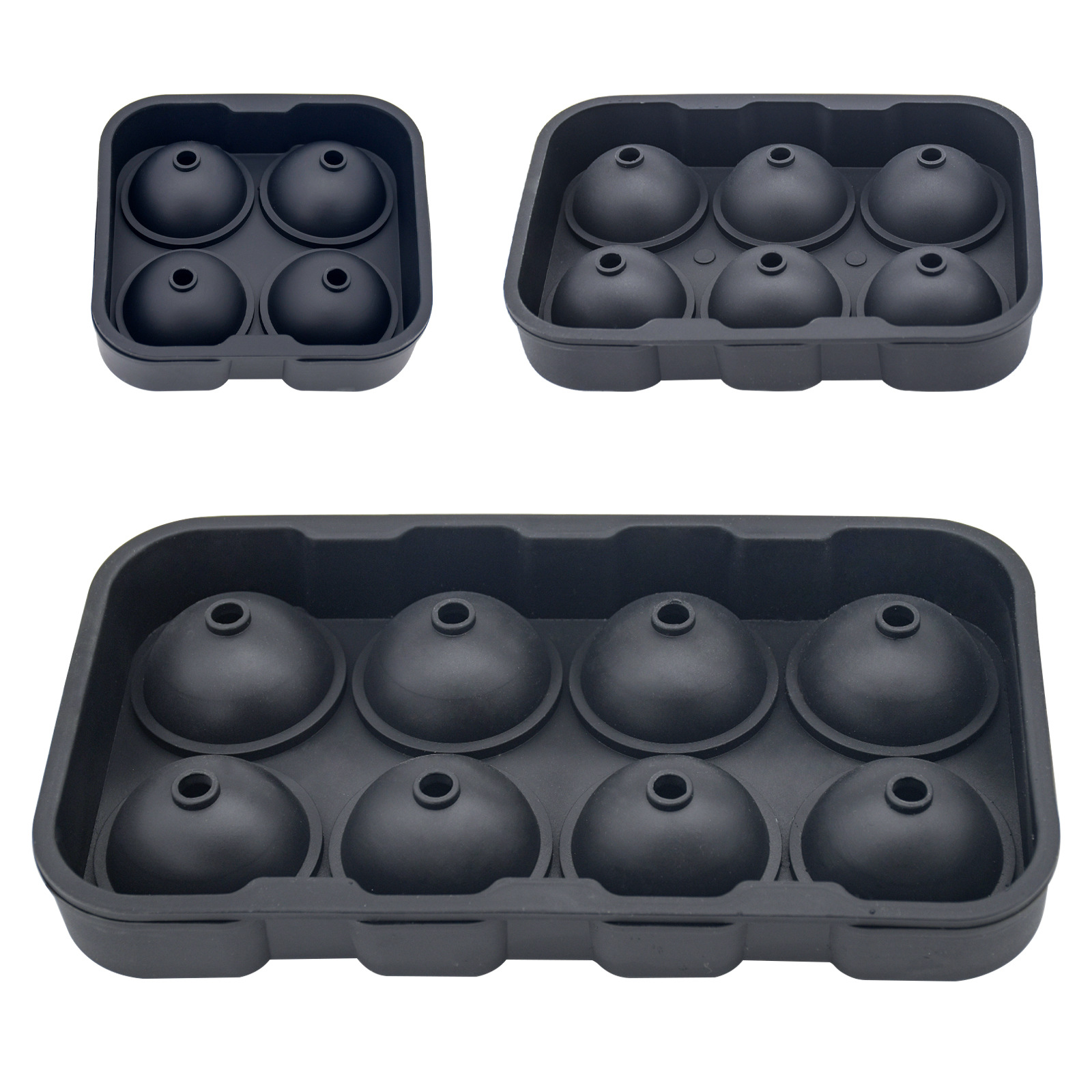 Whisky ice hockey mold, 468 holes, ice hockey puck, household round ball, ice cube tray, ice-making tool Item Picture