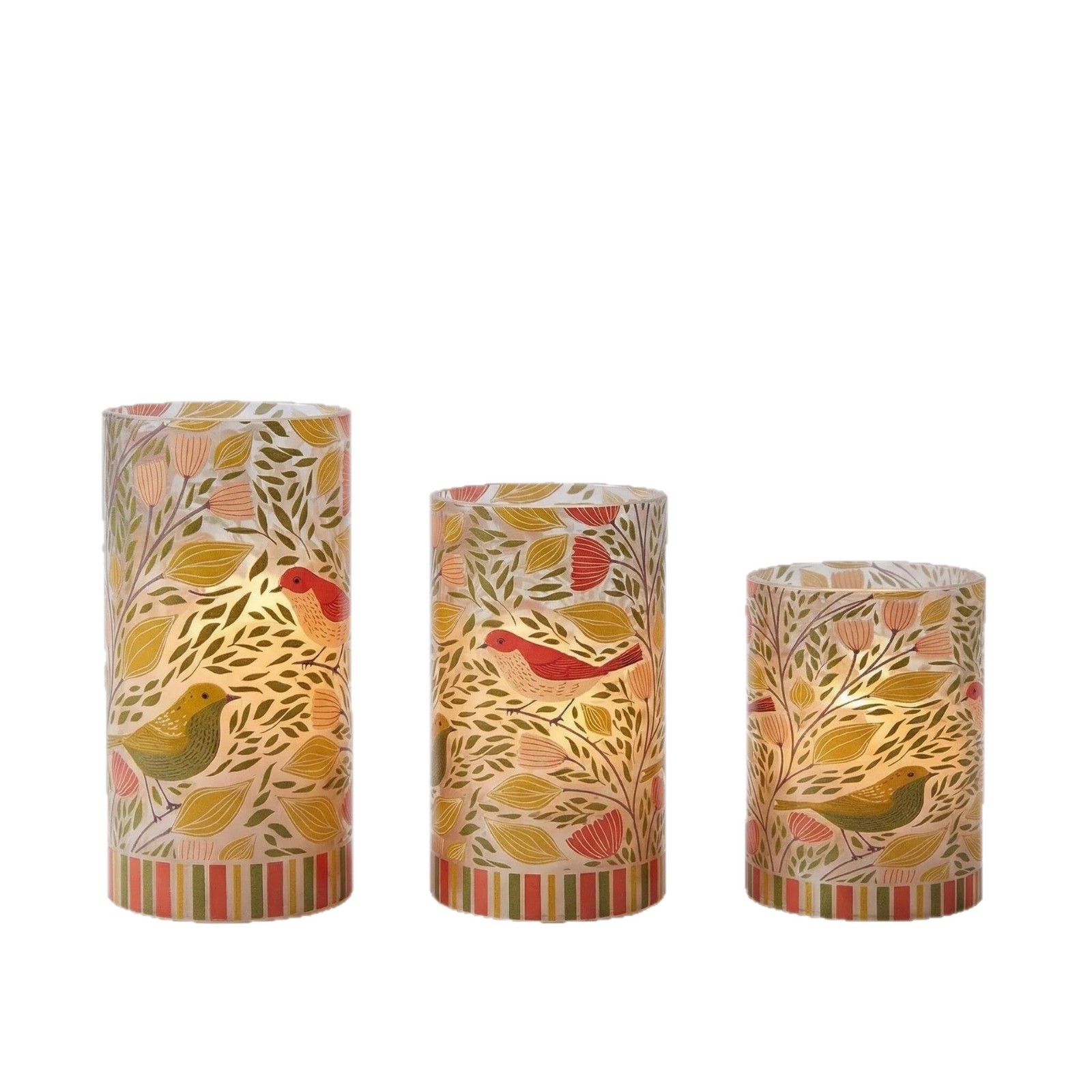 Uv-printed new magpie replaceable pattern luminous decorative candle 7.5 electronic candle factory direct sales Item Picture