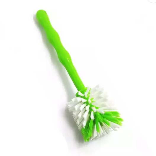 Wholesale of popular Jujian deburring bottle brushes, plastic handles, nylon bristle brushes, pot wall cleaning brushes, and hard bristle brushes full figure