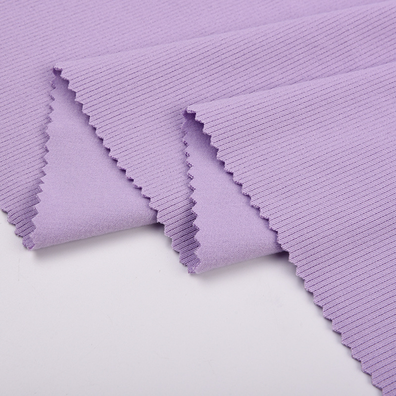 280G German fleece 2*1 strip AB side German fleece stretch fleece fabric base layer for thermal underwear in stock