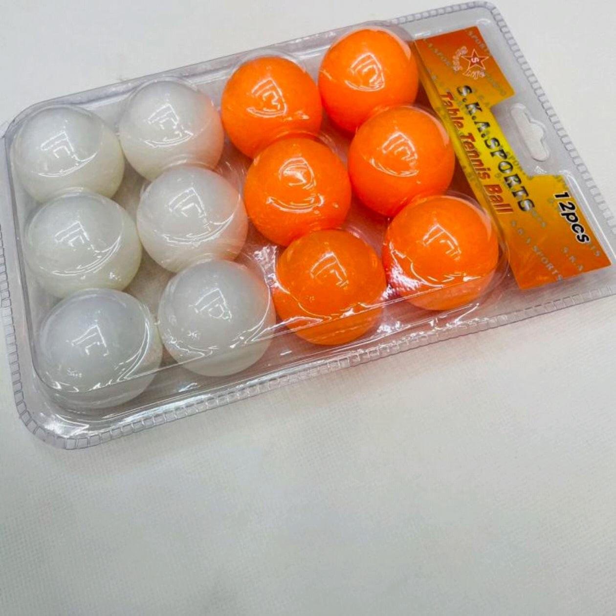 ABS ping-pong ball 12-piece suction card, a best-selling product for foreign trade, factory direct sales, 40mm in stock, quick delivery, one-piece consignment Application Scenario
