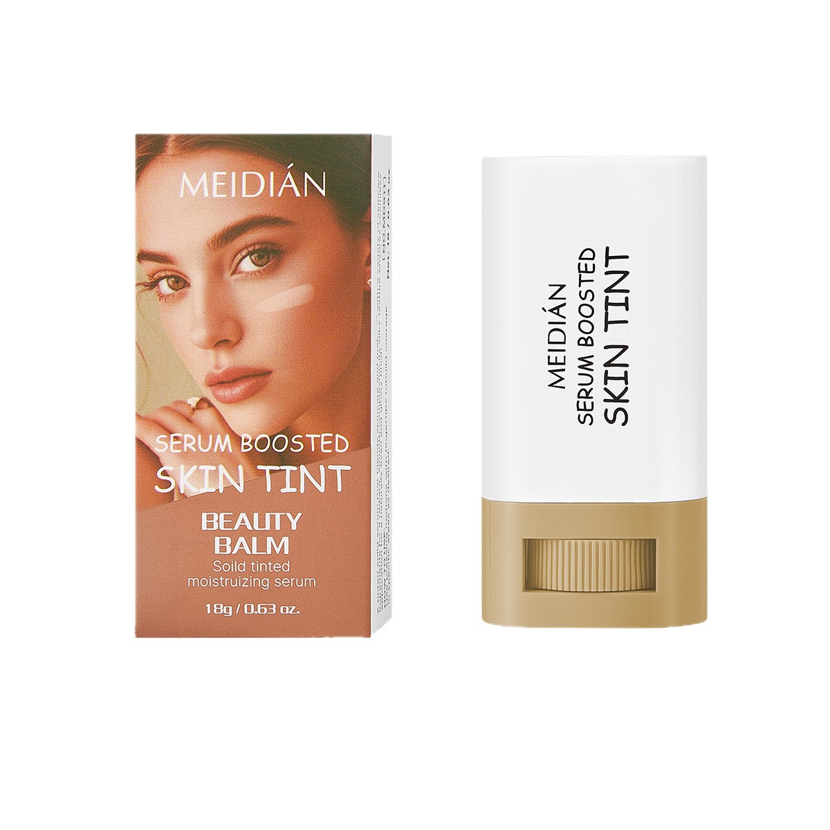 【 Cross-border Exclusive 】 Meidian 6-color Concealer Moisturizes, is waterproof, sweat-proof, does not smudge, and is natural and long-lasting. Wholesale concealer Item Picture