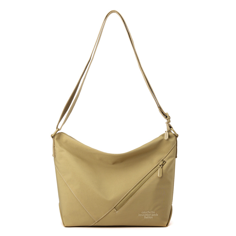 A casual and versatile women's Oxford fabric tote single-shoulder bag for commuting