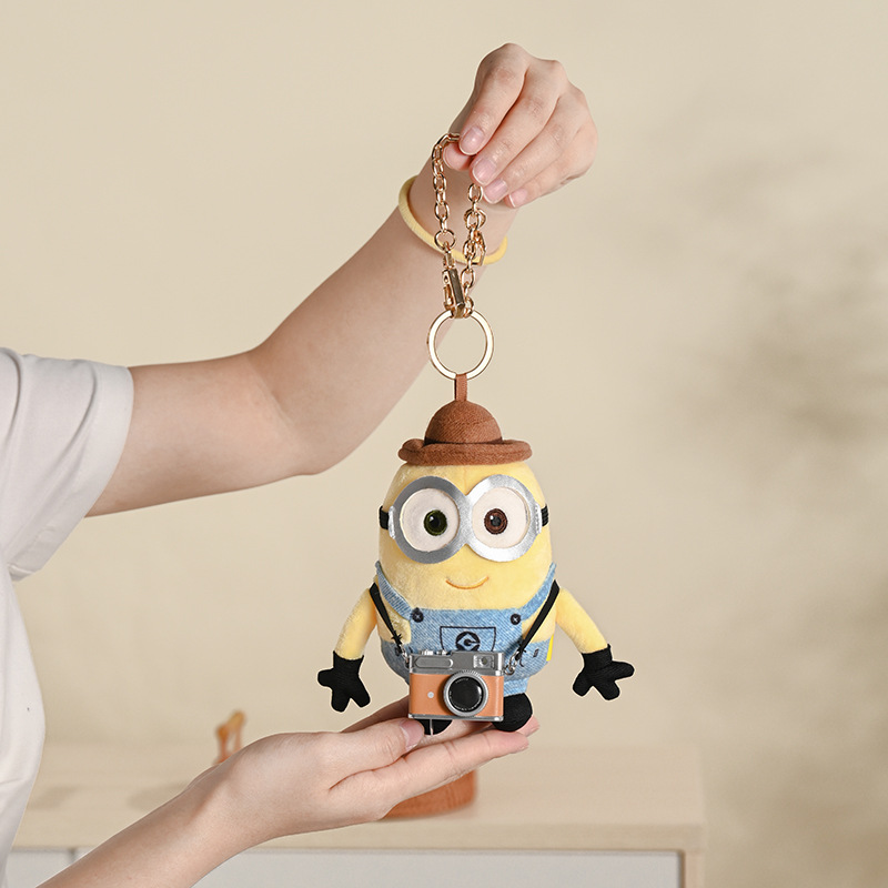 环球正potdemiel蜂蜜罐小黄人tim熊毛绒公仔玩偶包挂件搭子饰礼物详情图4