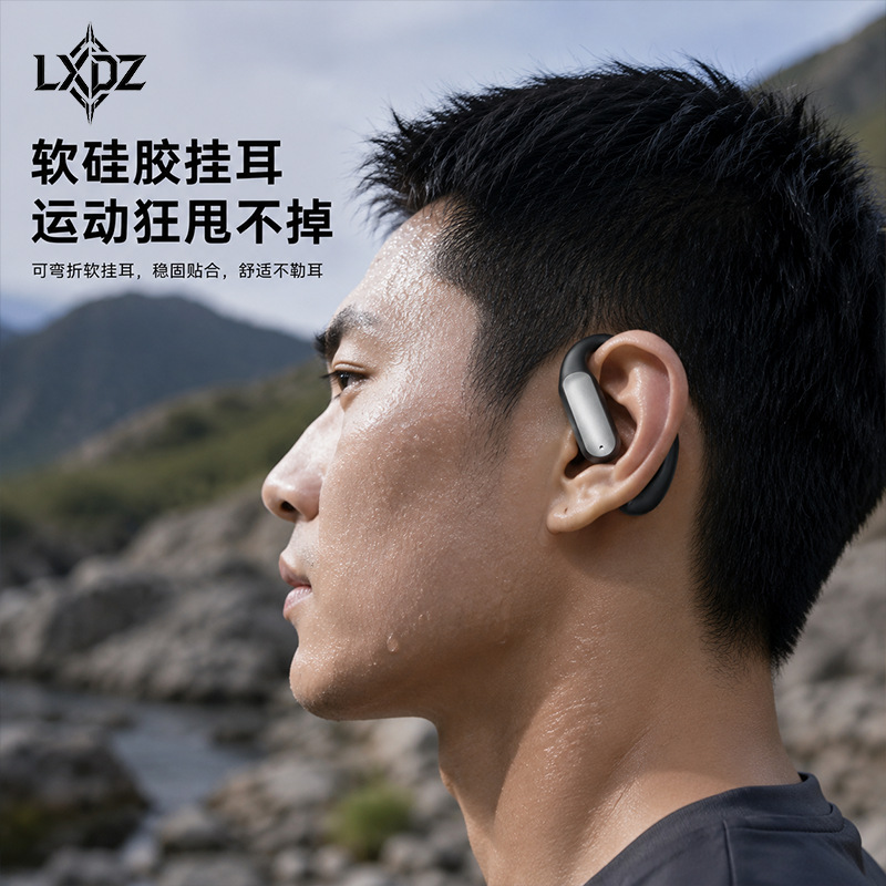 2026 new Bluetooth headphones, wireless sports headphones, non-in-ear, open type, painless for long-term wear, ear-hanging, cross-border wholesale details Picture