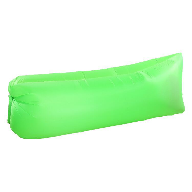 Manufacturer's pillow inflatable sofa in stock, outdoor portable lazy air sofa bed, foldable inflatable sleeping bag Item Picture
