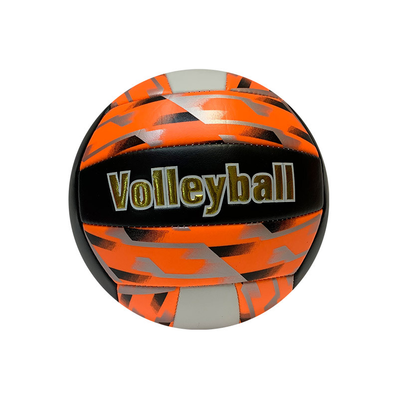Wholesale manufacturer of color-blocking personalized No. 5 inflatable beach volleyball sports goods for middle school students Specification image