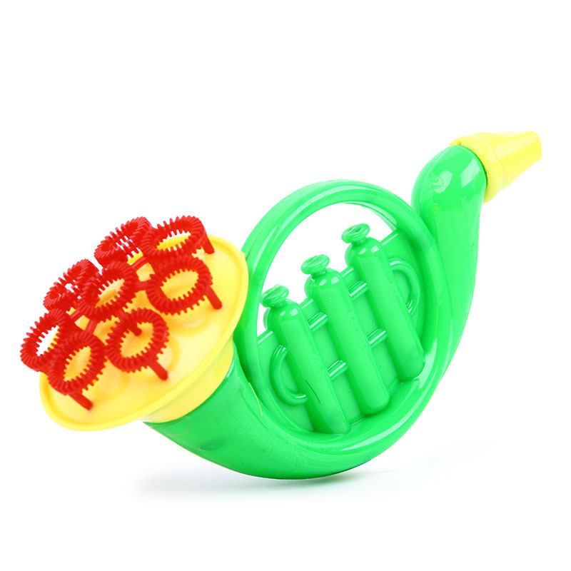 New multi-head bubble gun, children's horn bubble blowing machine, multi-hole bubble gun, inertial bubble blowing machine, street stall goods Item Picture