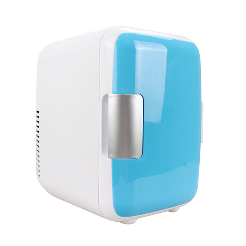 4L mini car-mounted small refrigerator, suitable for both car and home use, with refrigeration, preservation, heating and insulation functions. It can be printed with a LOGO Application Scenario