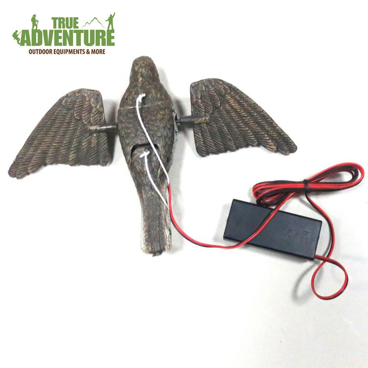 Cross-border best-selling electric bird, Amazon outdoor realistic feather simulation bird, outdoor bait bird engine electric bird details Picture