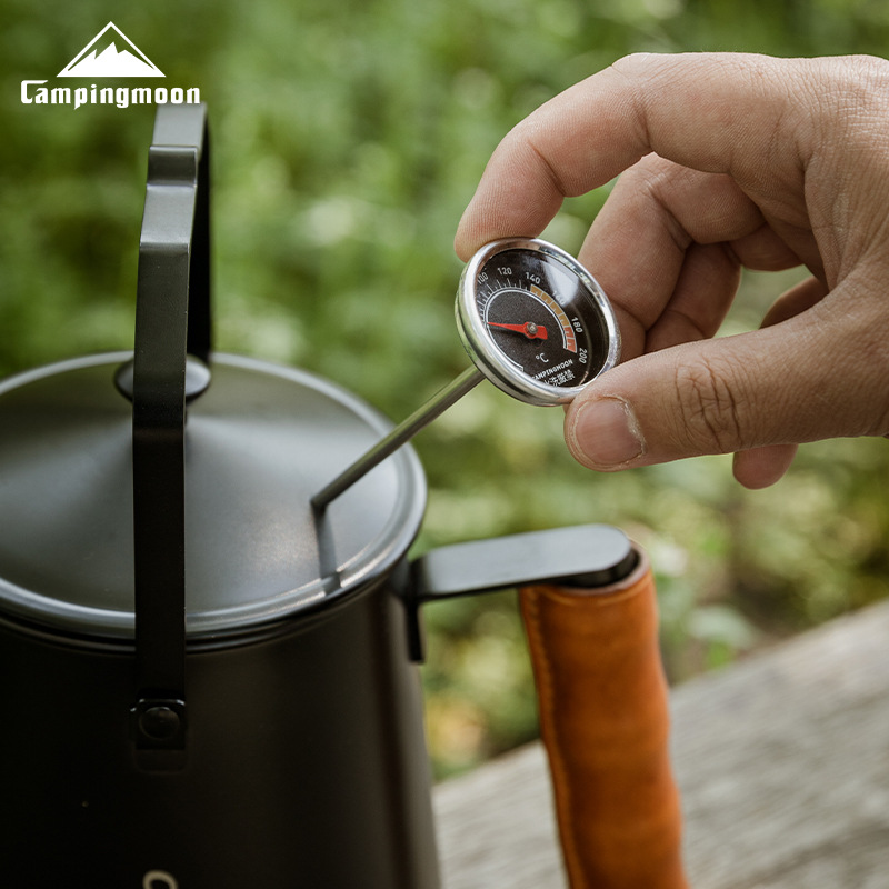 柯曼WD-200厨房304不锈钢机械式泡奶水温油温烘焙精准食品温度计