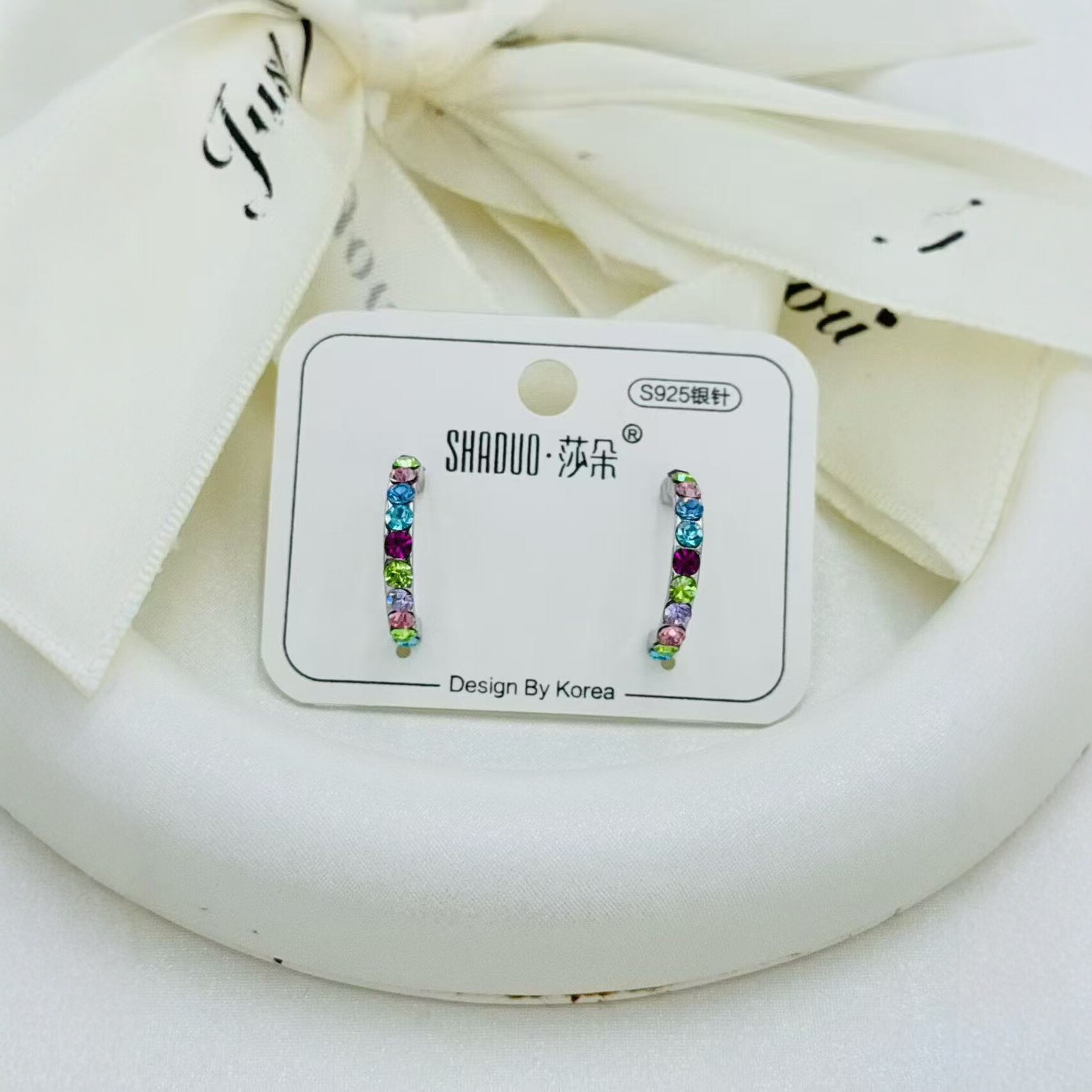 Joyas de color pendientes de orejeras grandes estilo nacional orejeras de moda personalidad tendencia pendientes versátiles accesorios details Picture