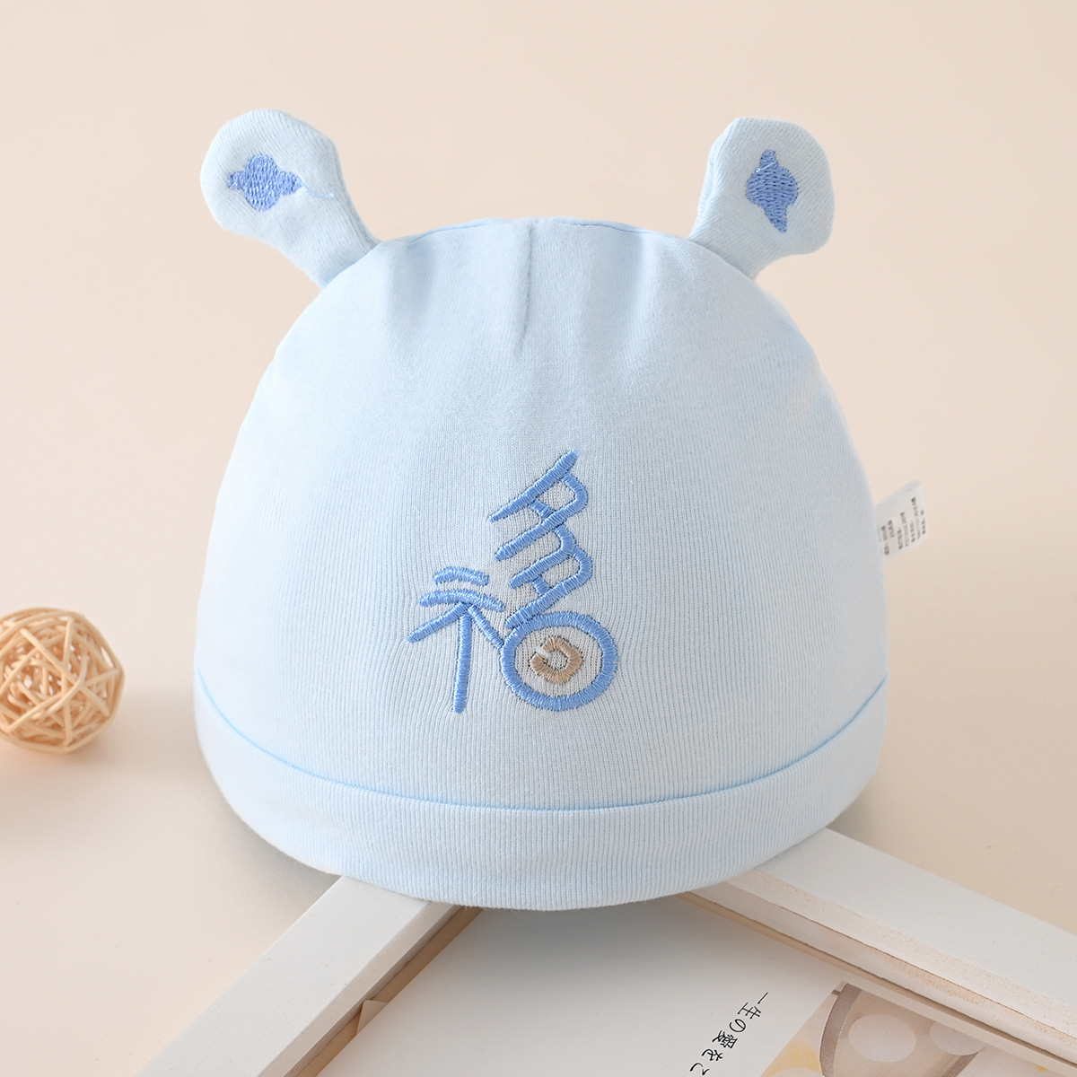 儿童帽子/儿童渔夫帽/帽子/速回电空顶马尾帽/夏季马尾帽细节图