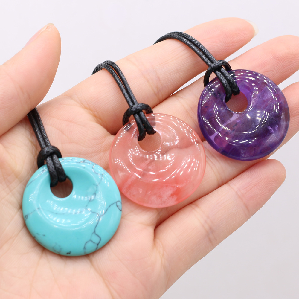 Factory direct supply of accessories: large-hole beads, agate, crystal, loose beads, diy jewelry accessories, semi-finished products wholesale