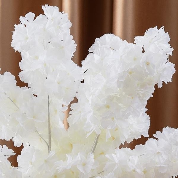 仿真花DIY发饰配件/仿真花/5朵塑膠花/假花/假花批发产品图