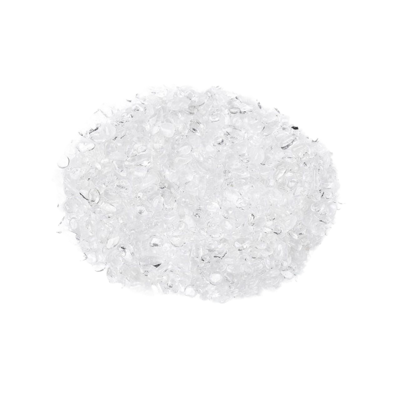 Wholesale natural crystal crushed stones, white crystal demagnetized stones, raw stone particles, energy stones, purification, Buddha offering and landscape crystal clusters Item Picture