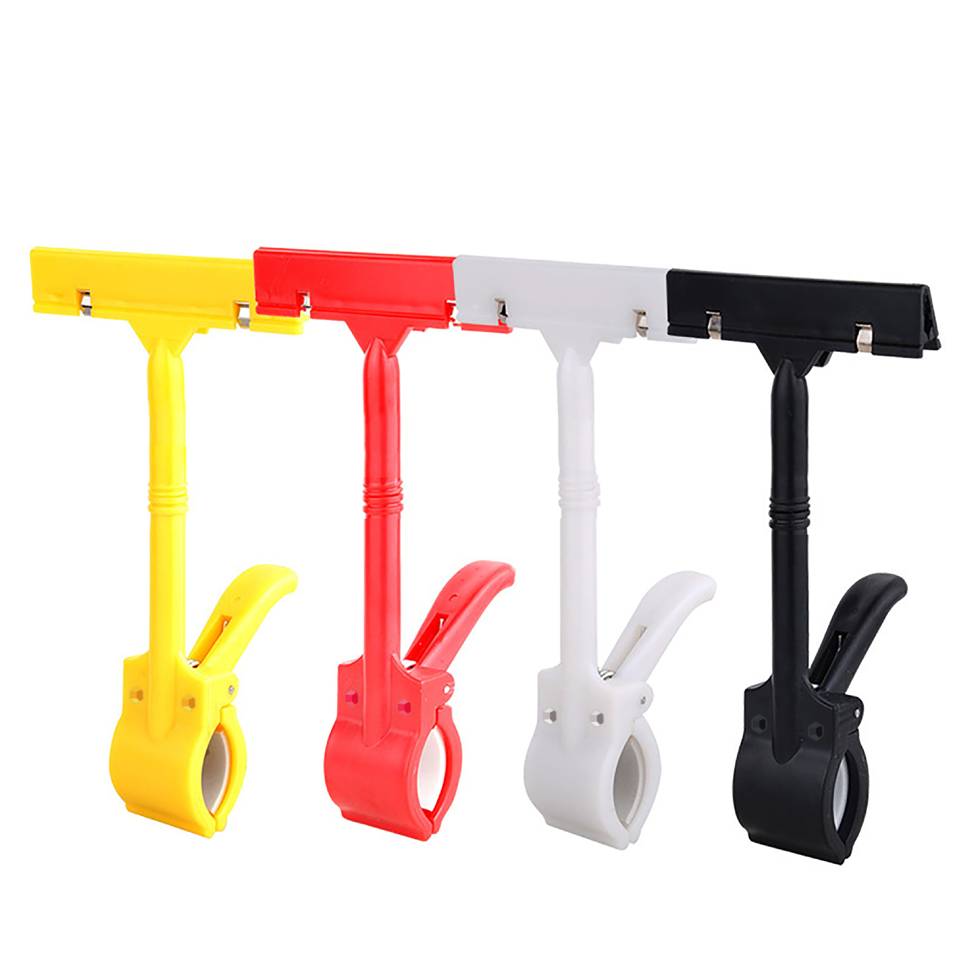 POP advertising clips, labels, store and supermarket shelves, double-head explosive stickers, price tags, mechanical thumb advertising clips, fresh product price tags, holding bases, convenience store promotion sign brackets, store display auxiliary and fixed accessories Application Scenario