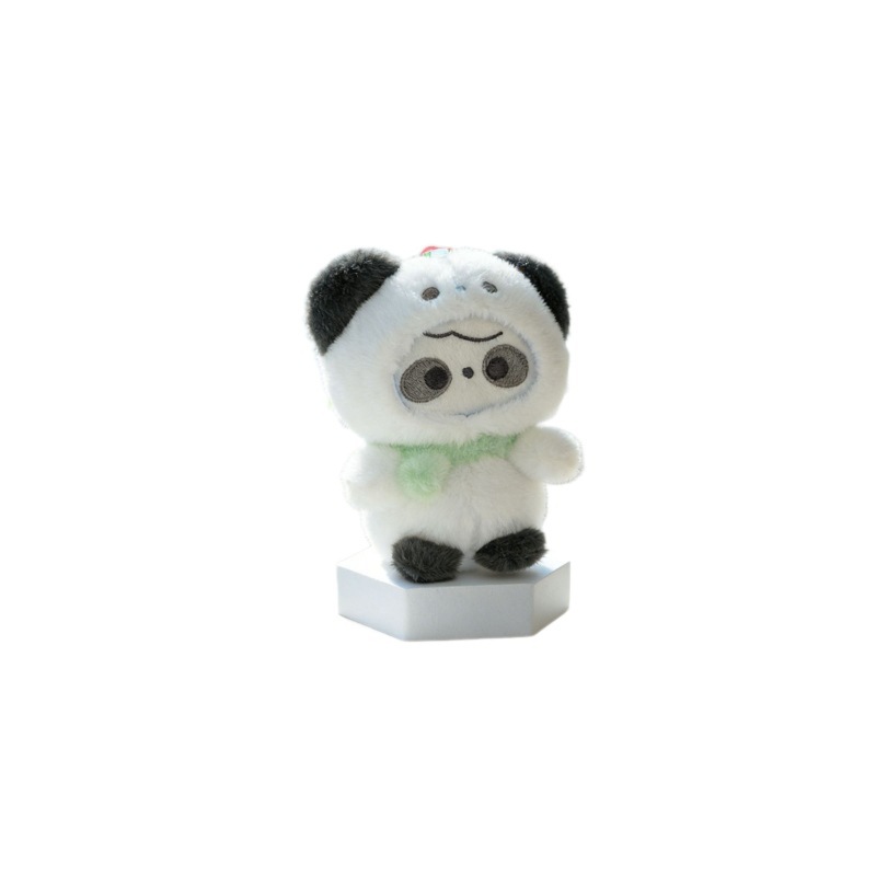 RosyPosy's winter snowman plush toy, a cute cartoon little snowman doll bag and pendant Item Picture