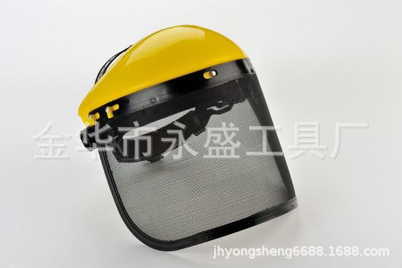 厂家直销防护面罩PC面屏钢丝面屏豪华内衬有CE证书可更换面屏细节图