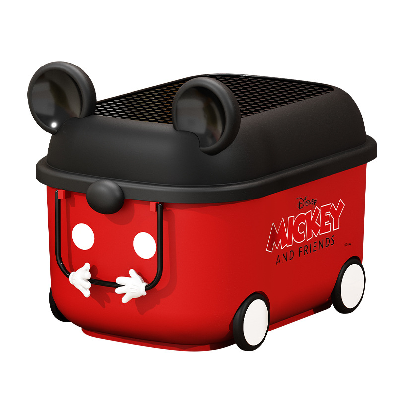 儿童玩具收纳箱家用整理箱萌趣储物箱宝宝衣服整理储物盒积木箱