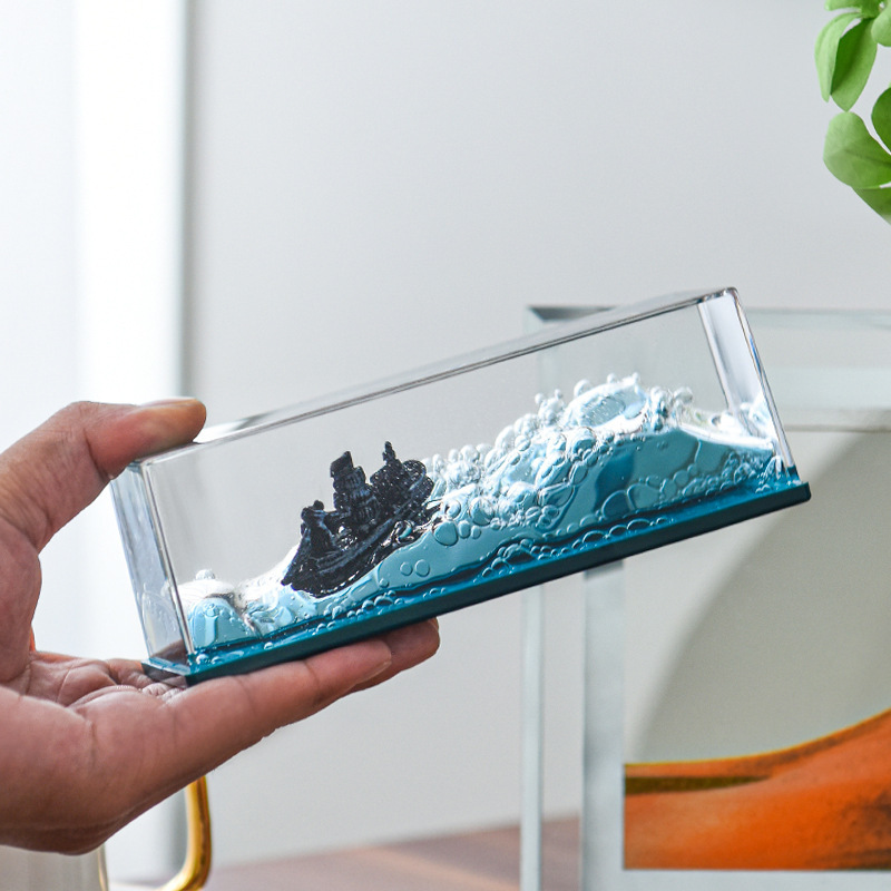 流水摆件实物图