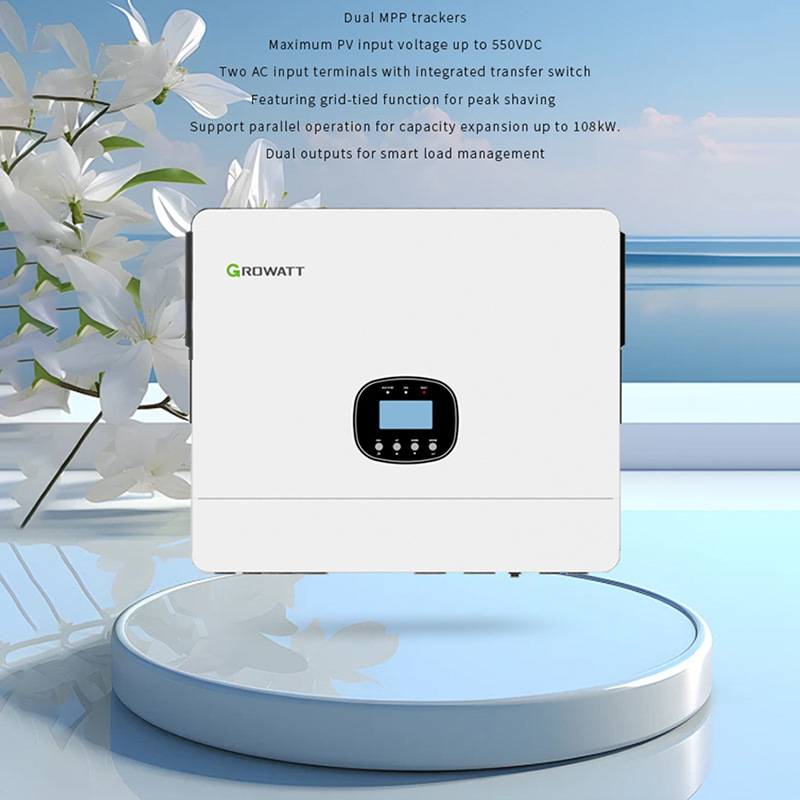 GrowattSPE12000ES household hybrid energy storage single-phase photovoltaic solar inverter Specification image