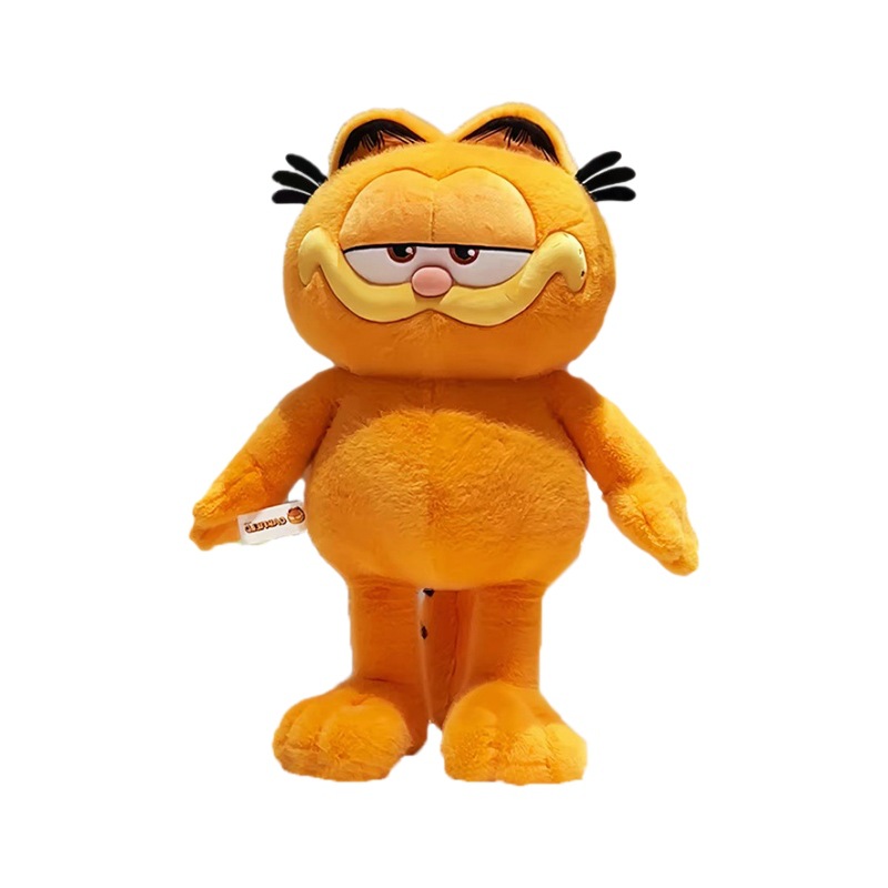 Wholesale of genuine Garfield Cat plush toys, large-sized sitting orange cat dolls, girls' stuffed dolls and machine-grabbing dolls Item Picture