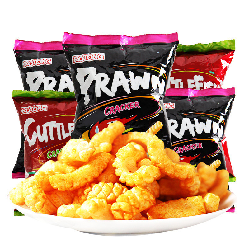 马来西亚进口洛当休闲膨化零食 东南亚原产玉米圈小食品批发60g