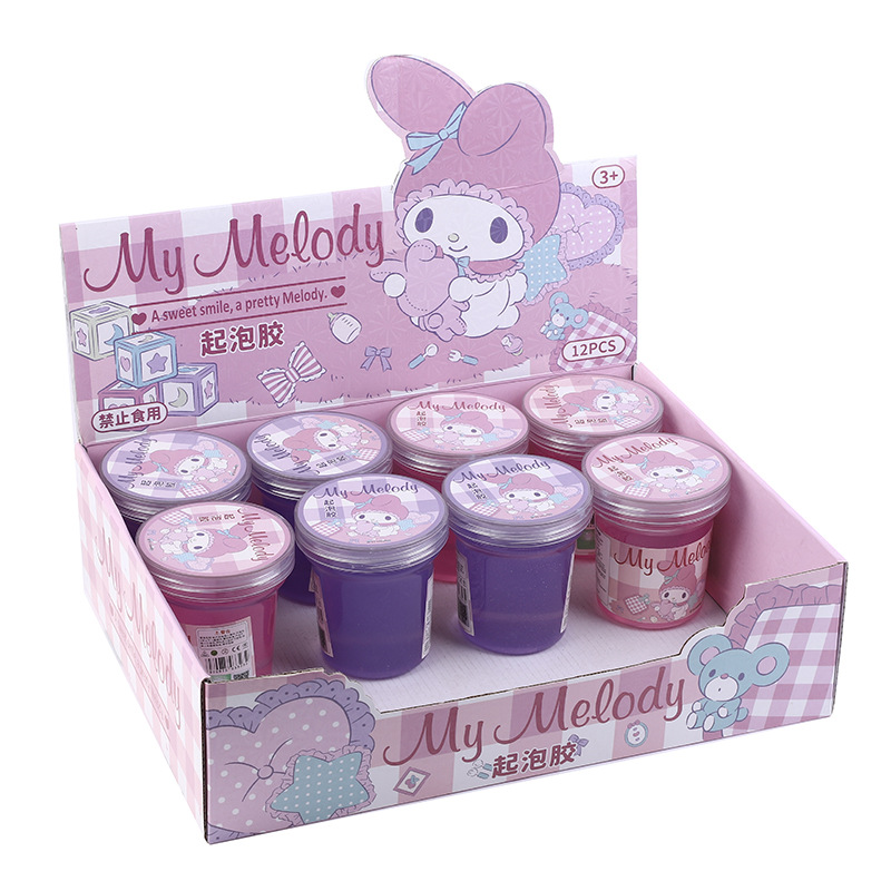 Venta al por mayor genuina autorizada Melody melody blister glue slam juguetes para niños barro descompresión descarga juguetes Item Picture