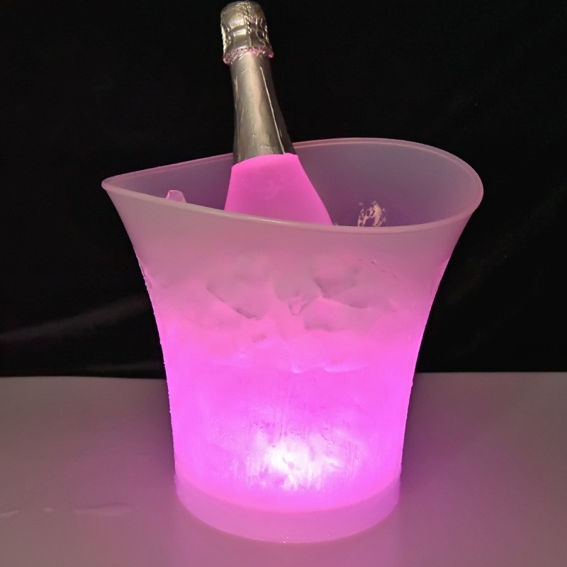 Cross-border Bluetooth illuminated ice bucket, 7-liter subwoofer, wine bucket, LED light, small speaker, camping ice bucket, factory direct sales details Picture